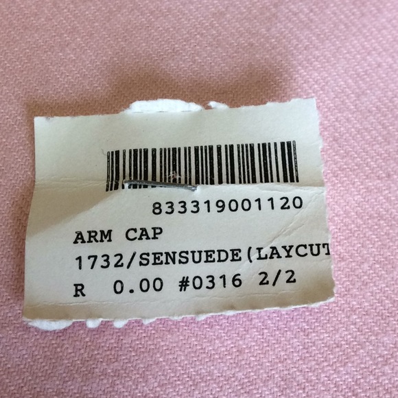 FINAL SALE PRICE BNWT Golden Furniture Arm Cover Pair - Picture 5 of 5